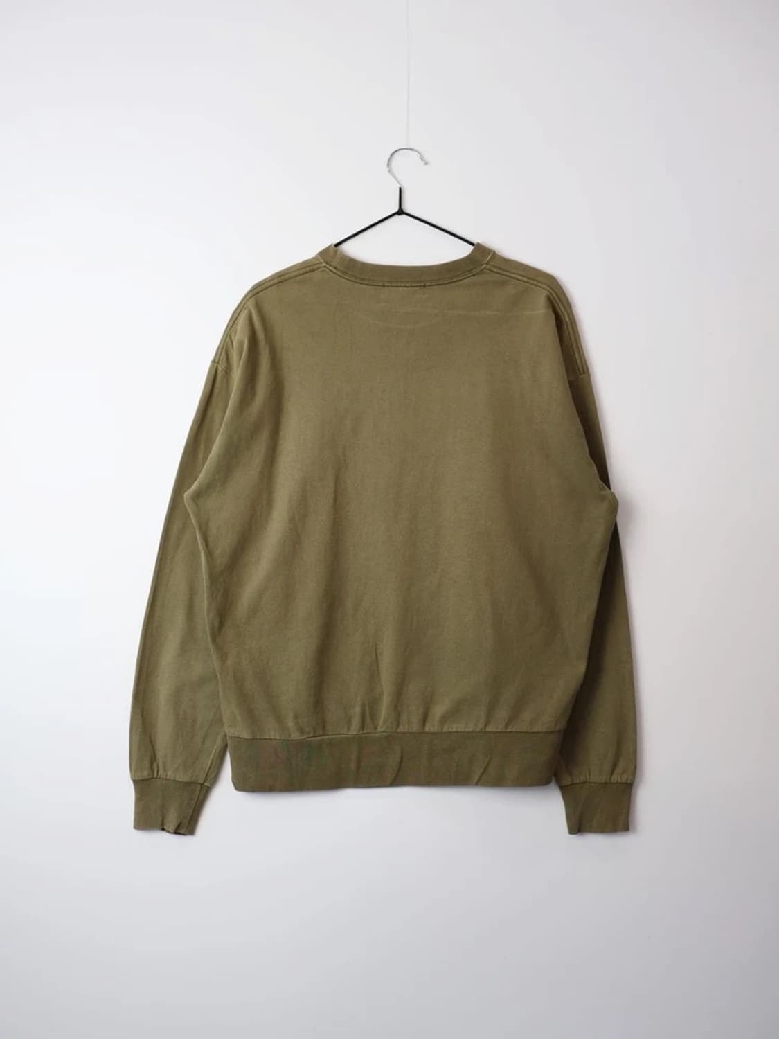 Beams Heart Olive Crewneck Sweatshirt 상품이미지4