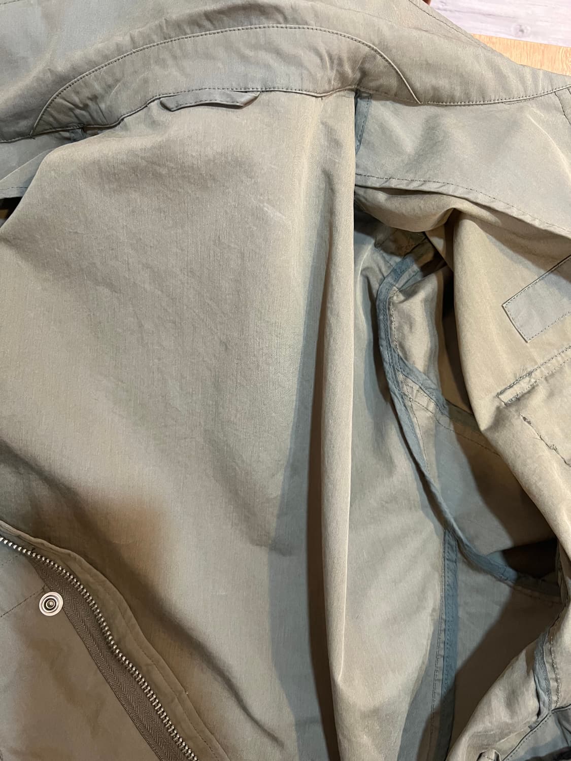 올세인츠 남성 카키 야상자켓  상품이미지5