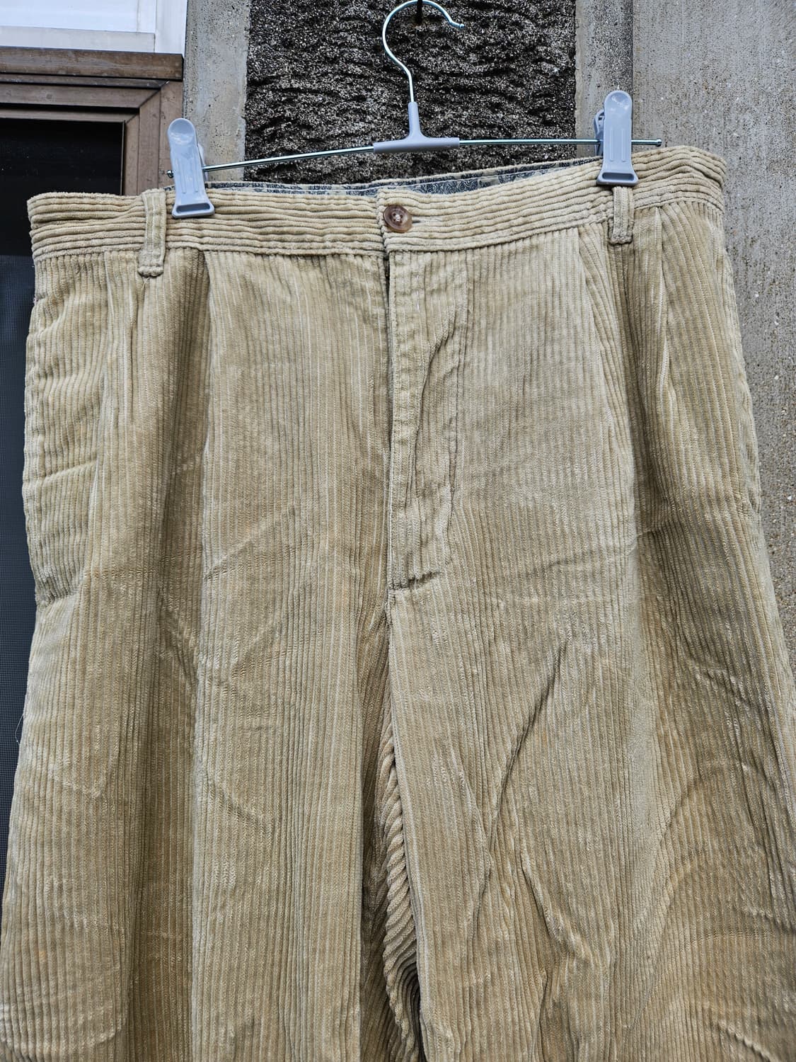 갭 코듀로이 와이드 팬츠 (밝은 베이지, 32)
 상품이미지2