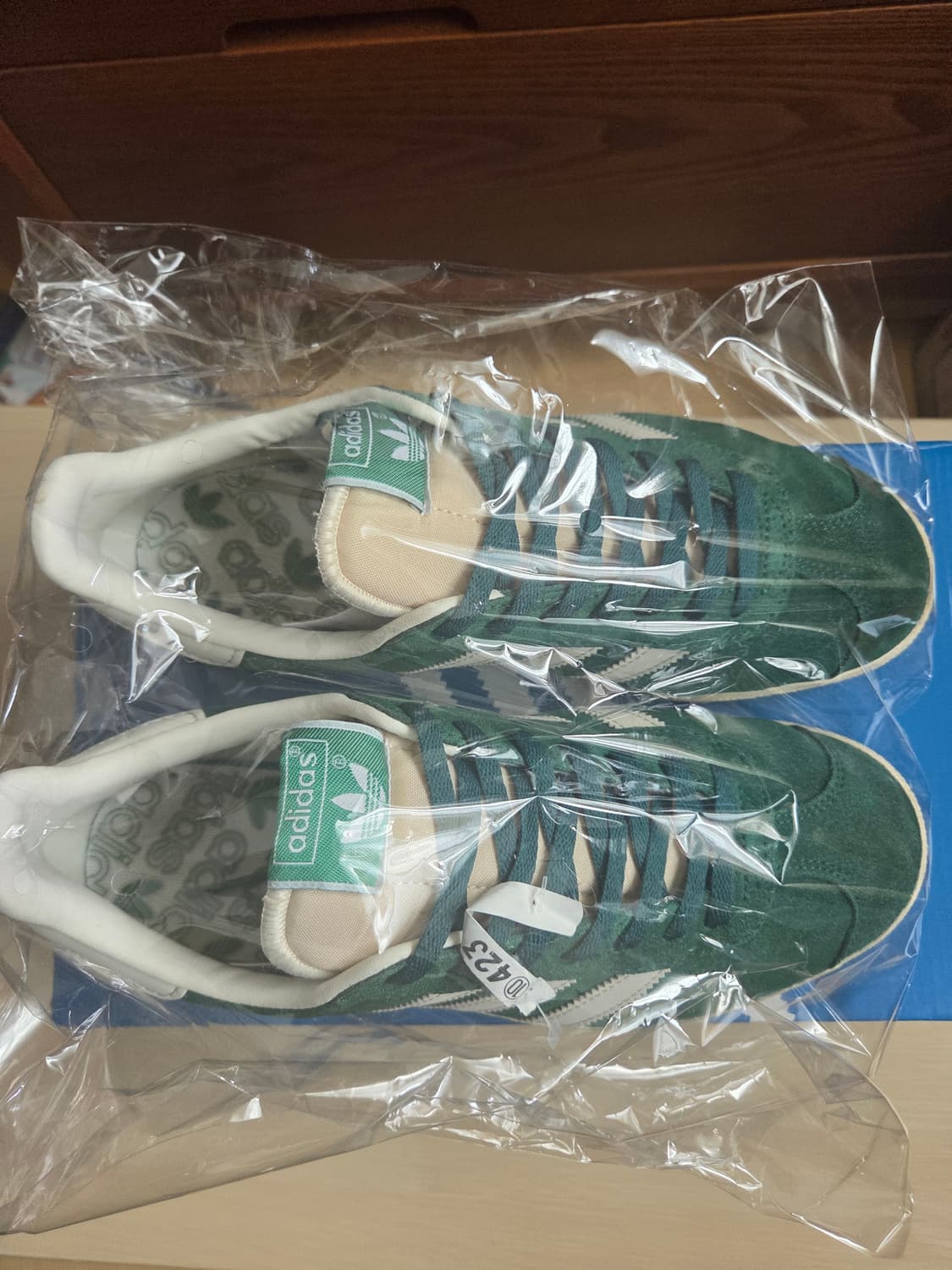 아디다스.스웨이드 가젤 그린 상품이미지2