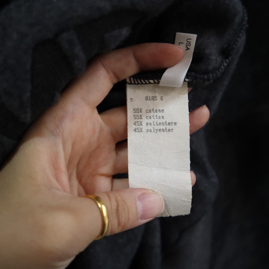 펜디 스펠아웃 차콜 맨투맨 상품이미지7