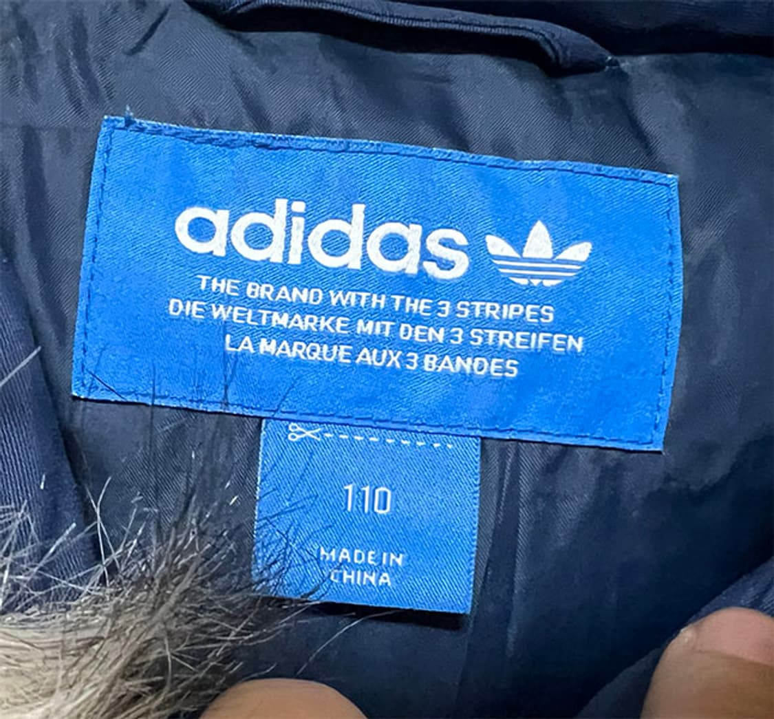 아디다스 남자 로고 덕다운 패딩 캐주얼 XL 105 상품이미지5