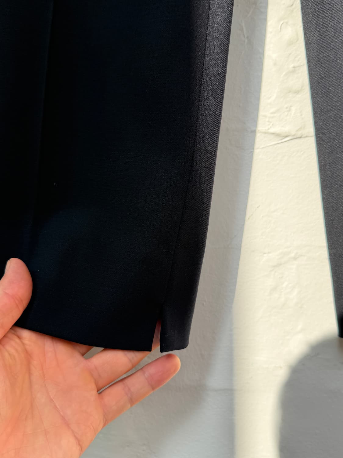 Escada 에스카다 블랙 하이웨스트 울 트라우저 36 상품이미지6