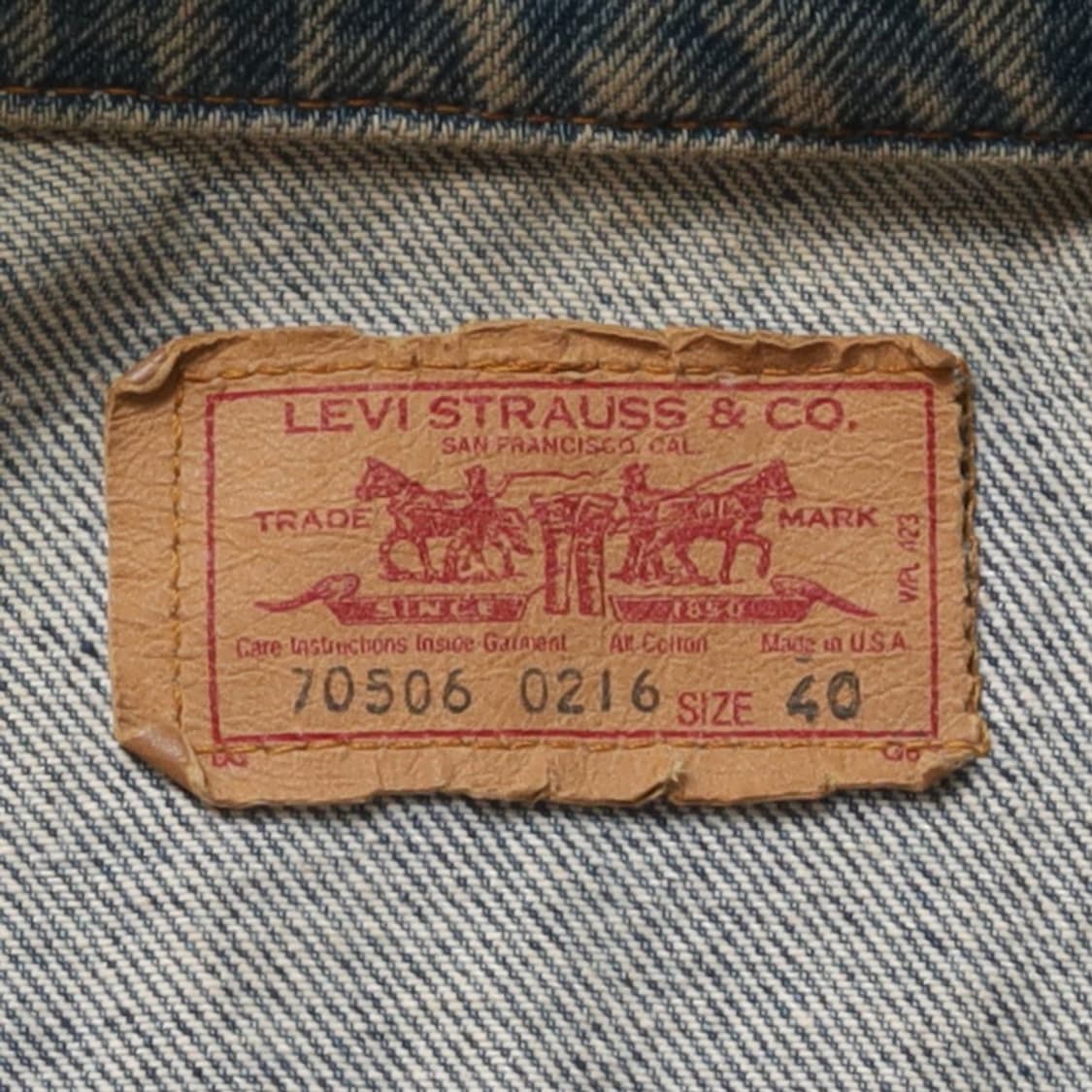 리바이스 Levi's Denim Trucker Jacket
 상품이미지7