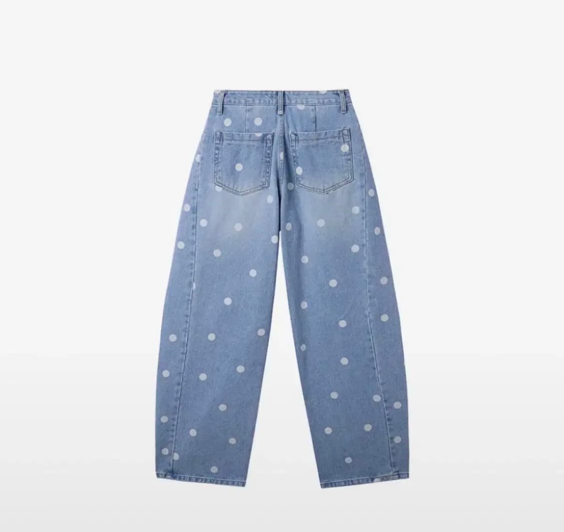 바니쉬먼트 Dot Dot denim light blue 도트 데님 팬츠 상품이미지2