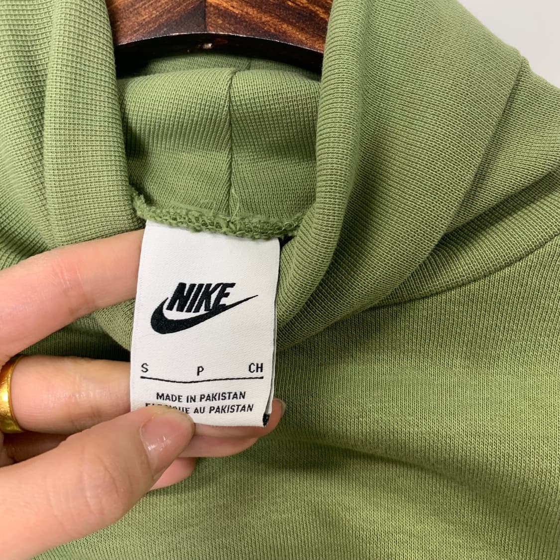 나이키 에어 모크넥 올리브 코듀로이 맨투맨 상품이미지7