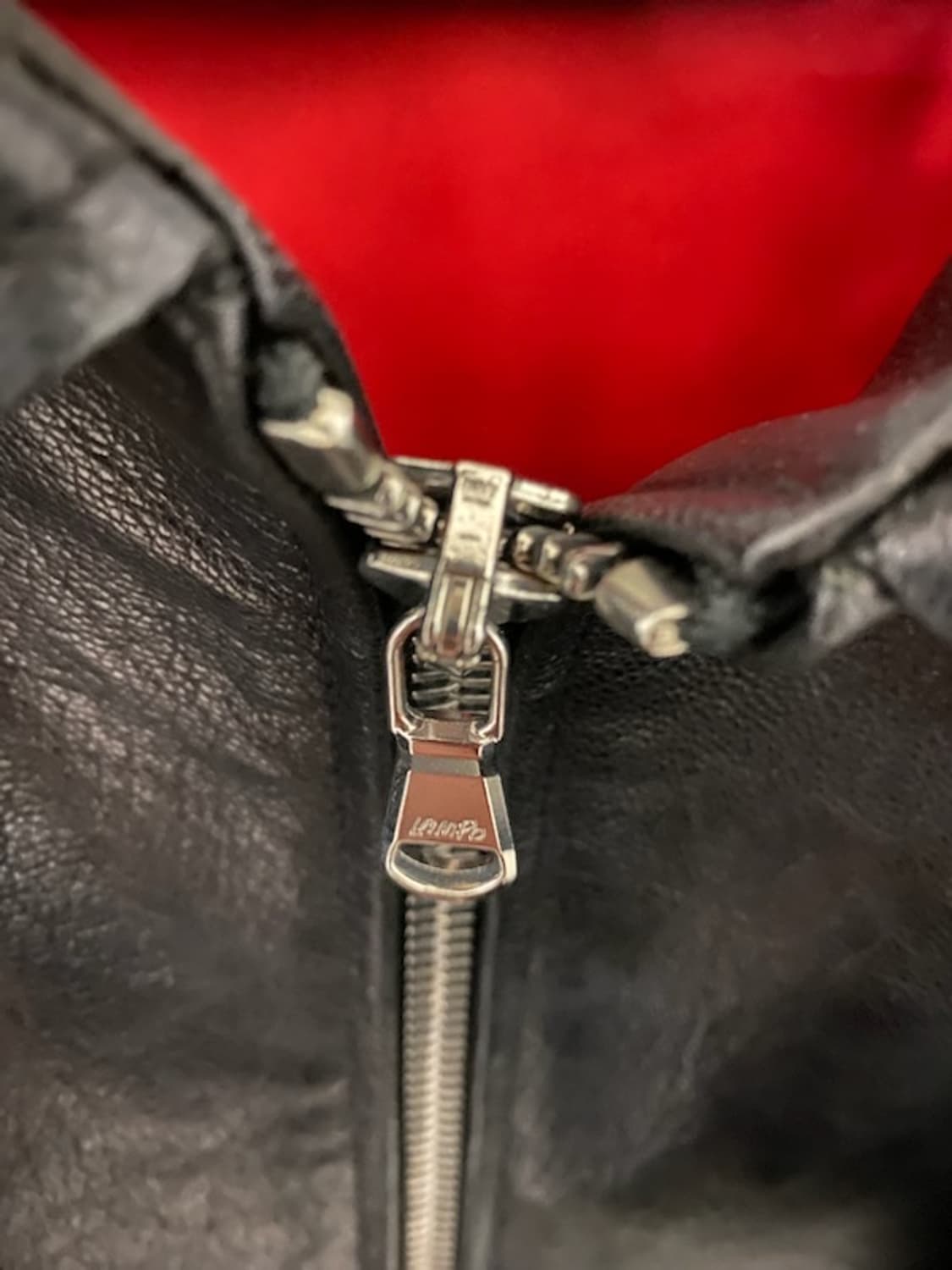 [L] 렉토 벤 고트 레더 가죽 점퍼 자켓 초판 상품이미지6