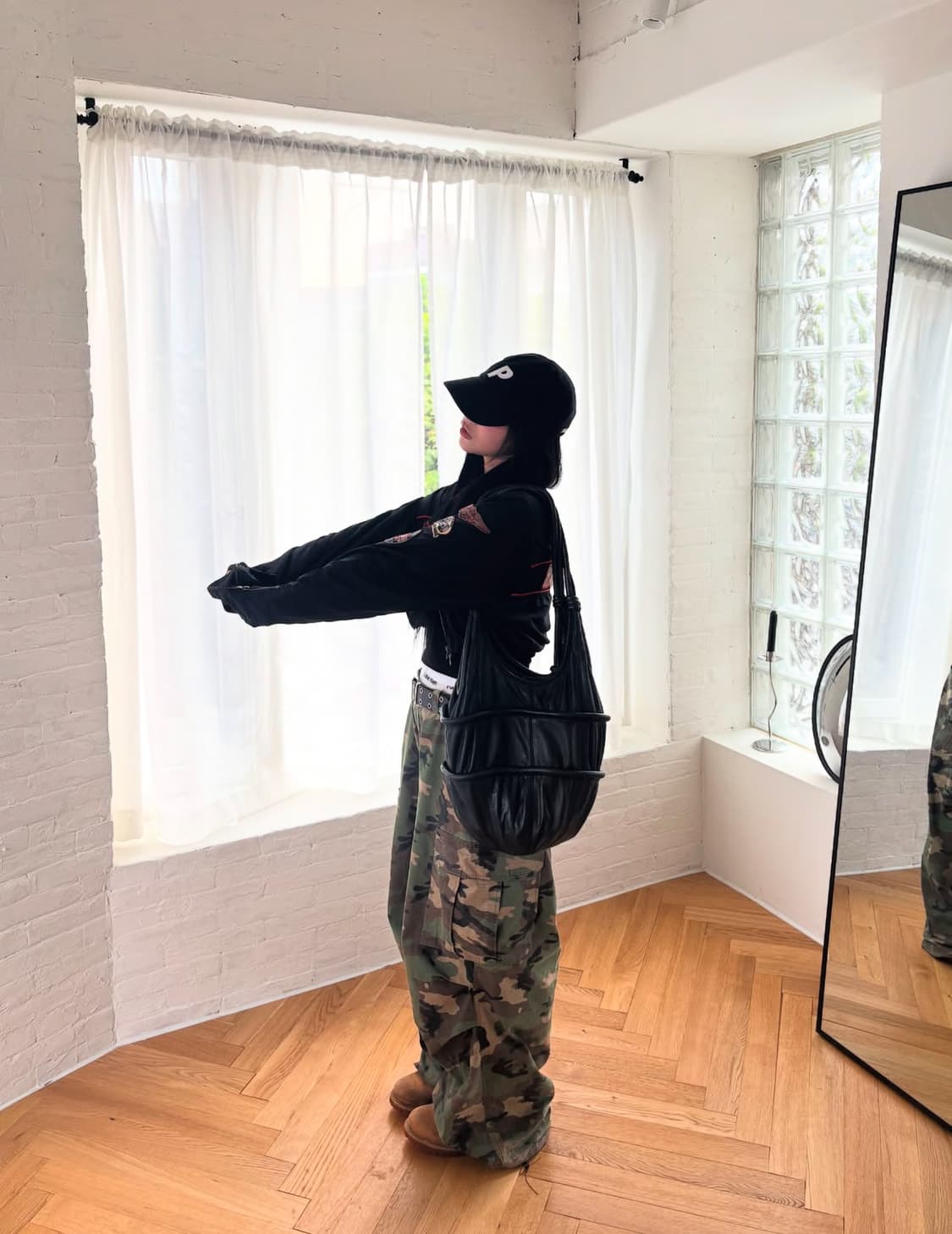 할리데이비슨 크롭 자켓 상품이미지3