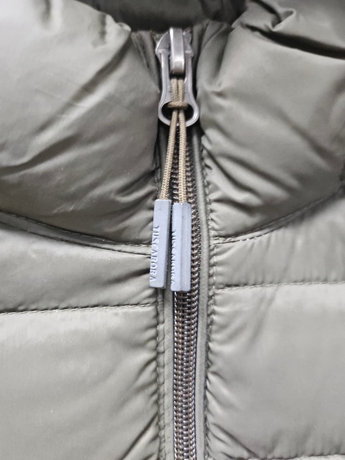 투스카나  후드 패딩 점퍼 카키  95 상품이미지3