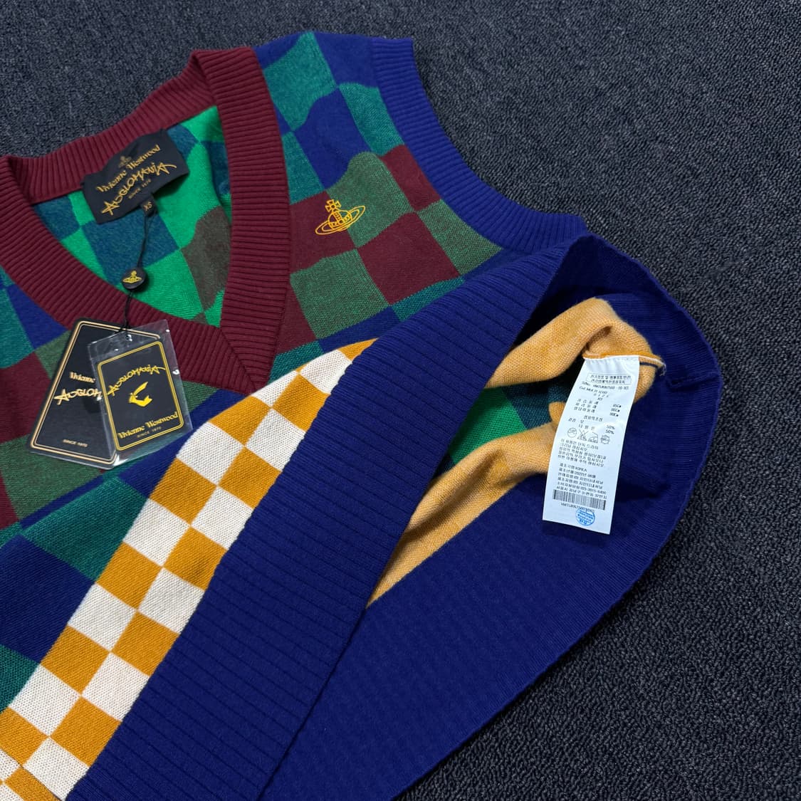 비비안웨스트우드 앵글로매니아 니트 베스트 조끼 상품이미지9