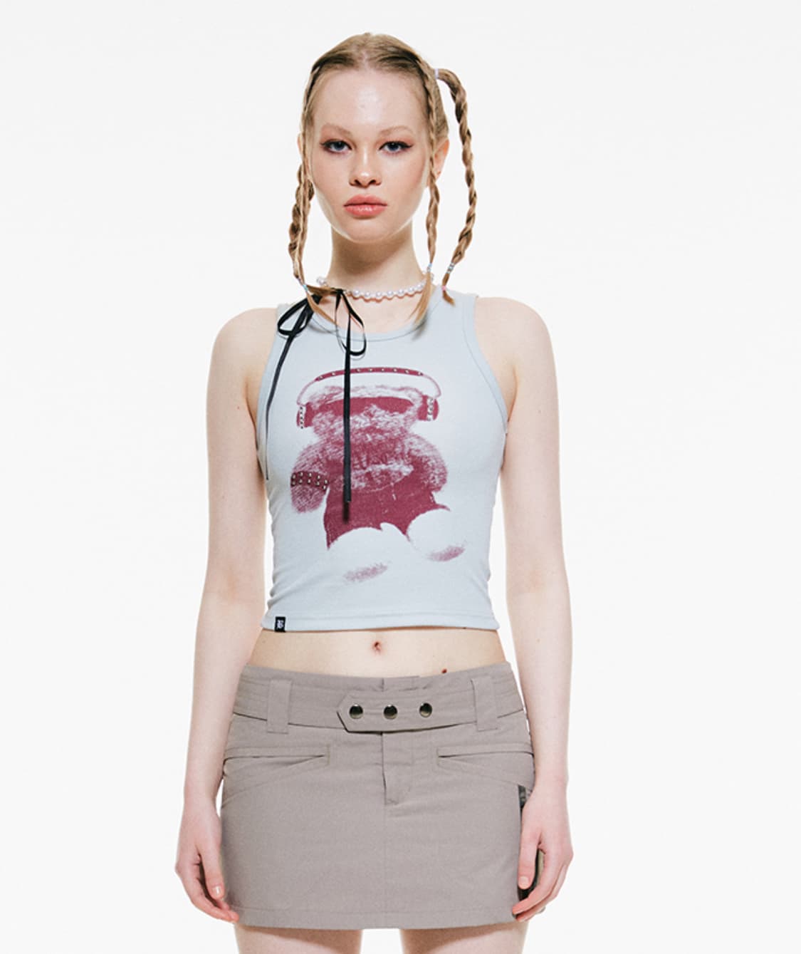 배디 슬리브리스 badee Bear Sleeveless mint 상품이미지4