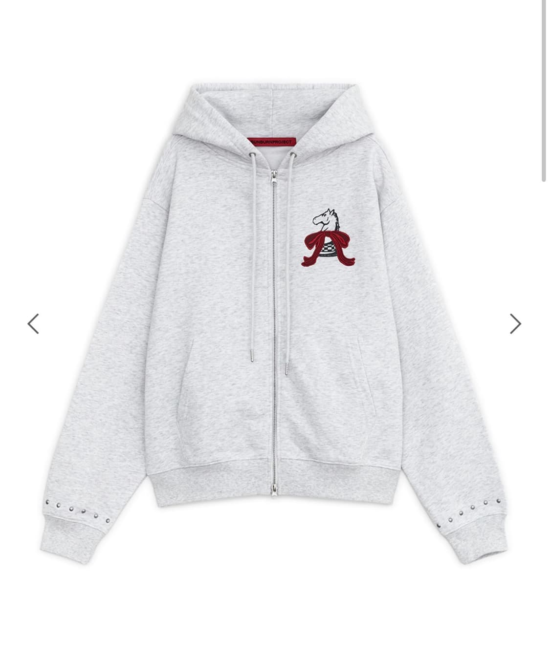 썬번프로젝트 MUSTANG HOODIE ZIP-UP 상품이미지1