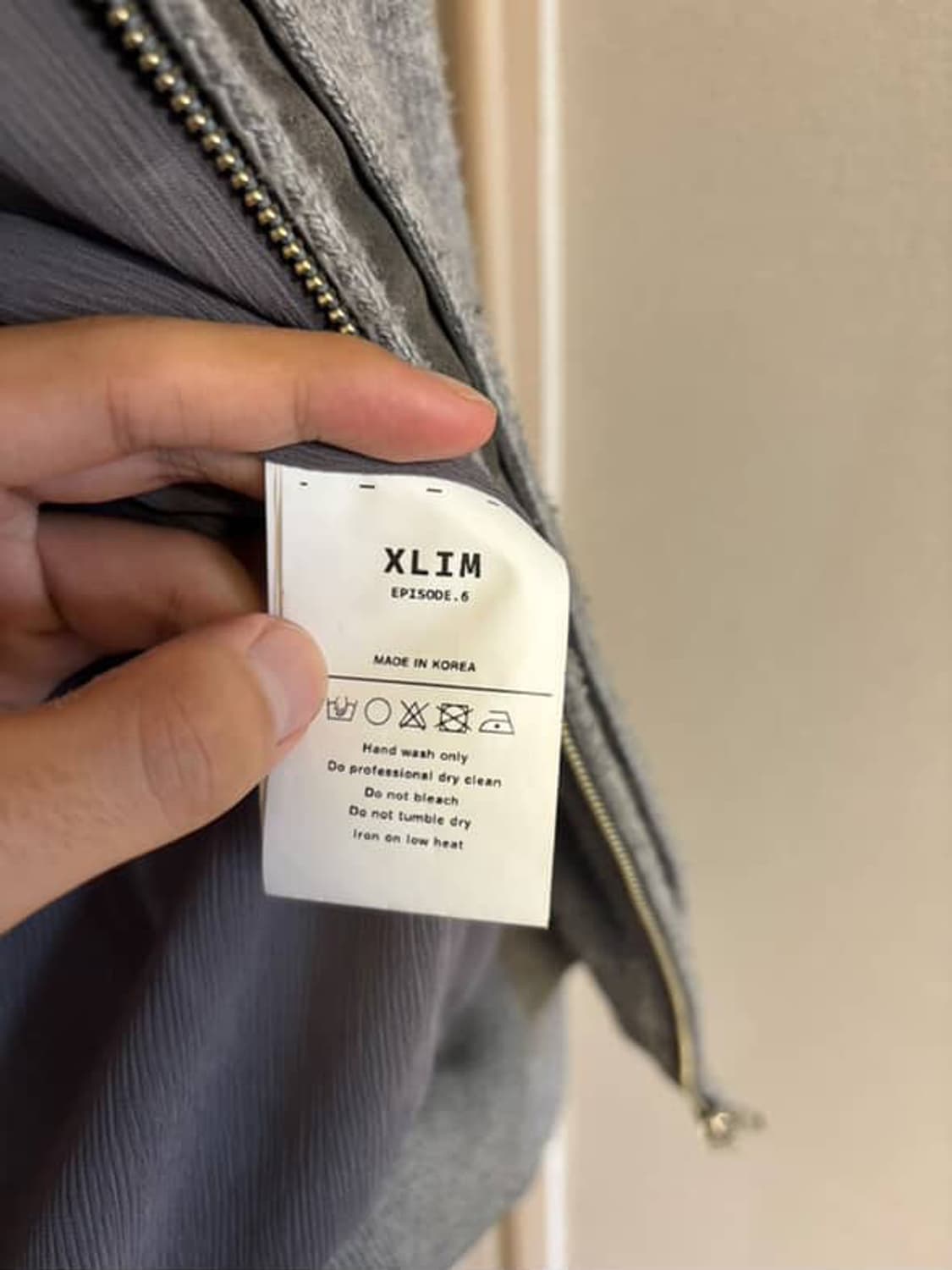 xlim ep6 jersey grey 상품이미지5