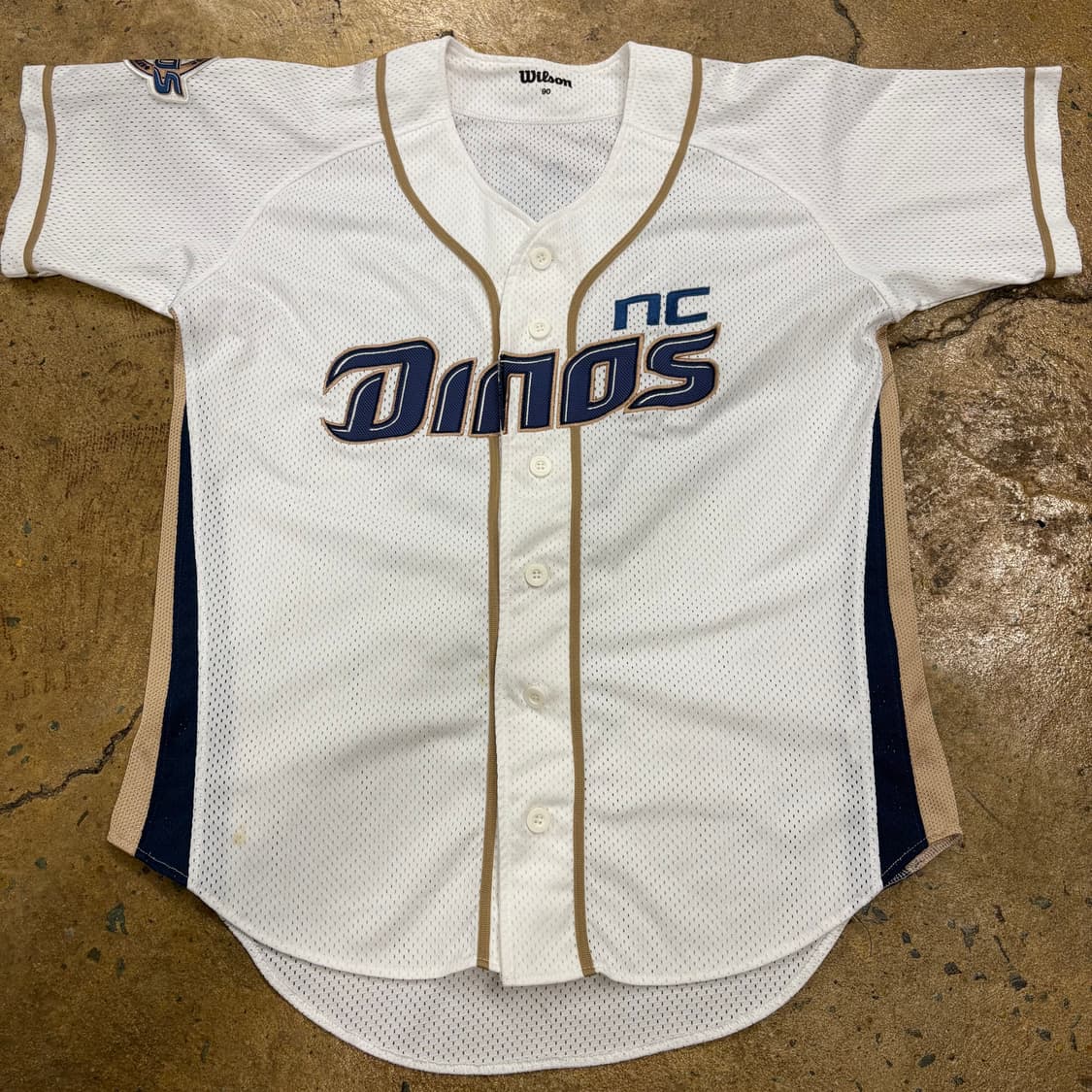 [정품/90] NC 다이노스 47 나성범 마킹 유니폼 b15 상품이미지2