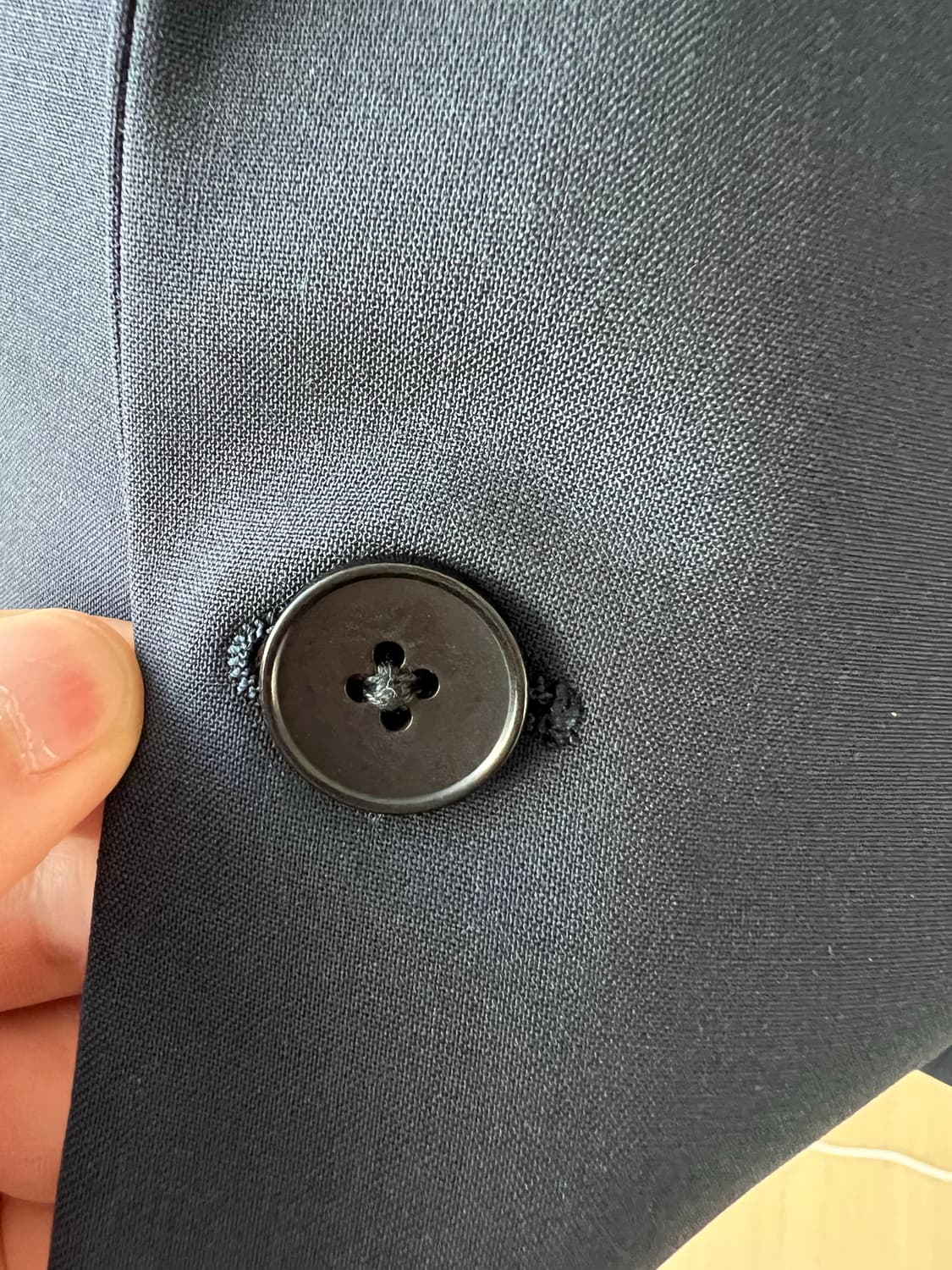 띠어리 수트 / 남성 정장 자켓 / 네이비  상품이미지3