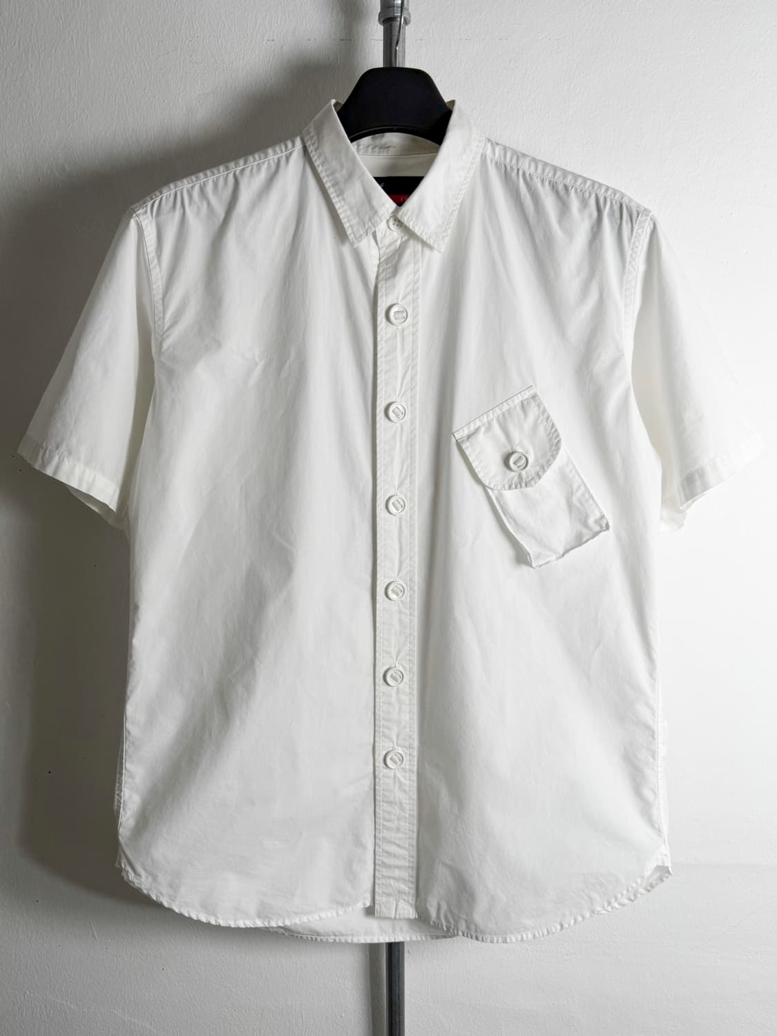 Vintage Jumbo Cotton Military Shirt 상품이미지1