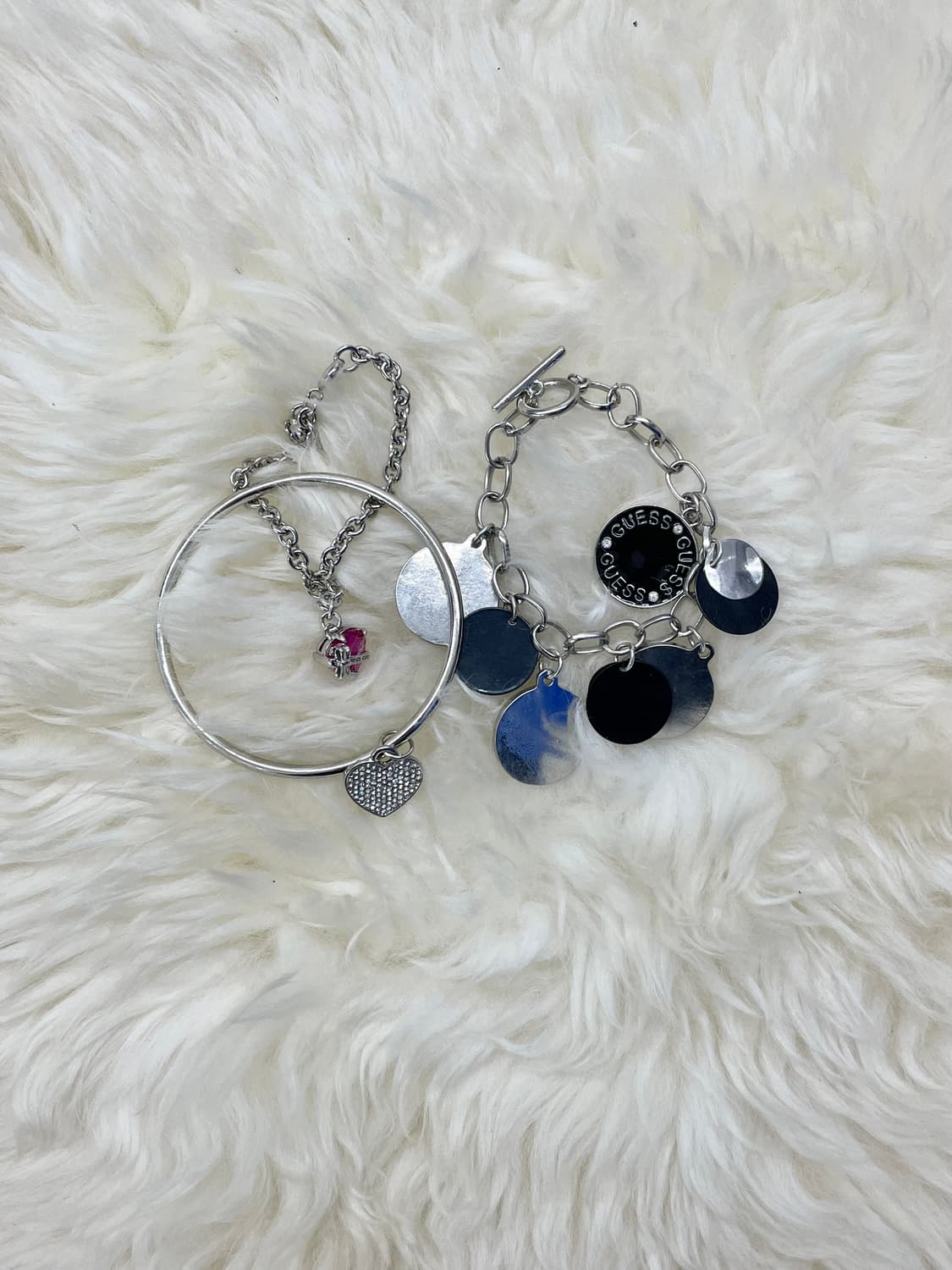 게스 코인 참 체인 팔찌 상품이미지2