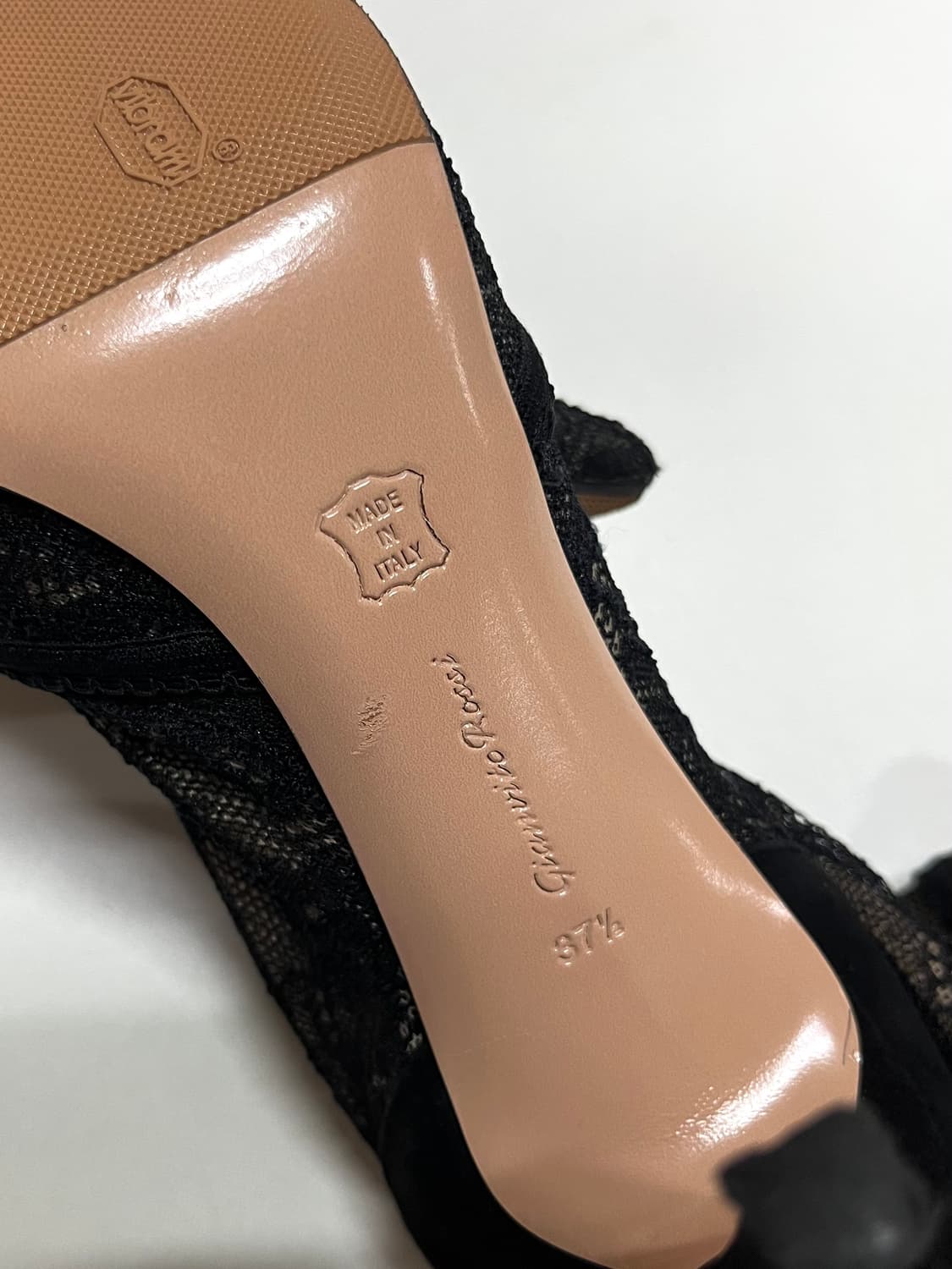 GIANVITO ROSSI 지안비토 로시 레이스 앵클 부츠 상품이미지6