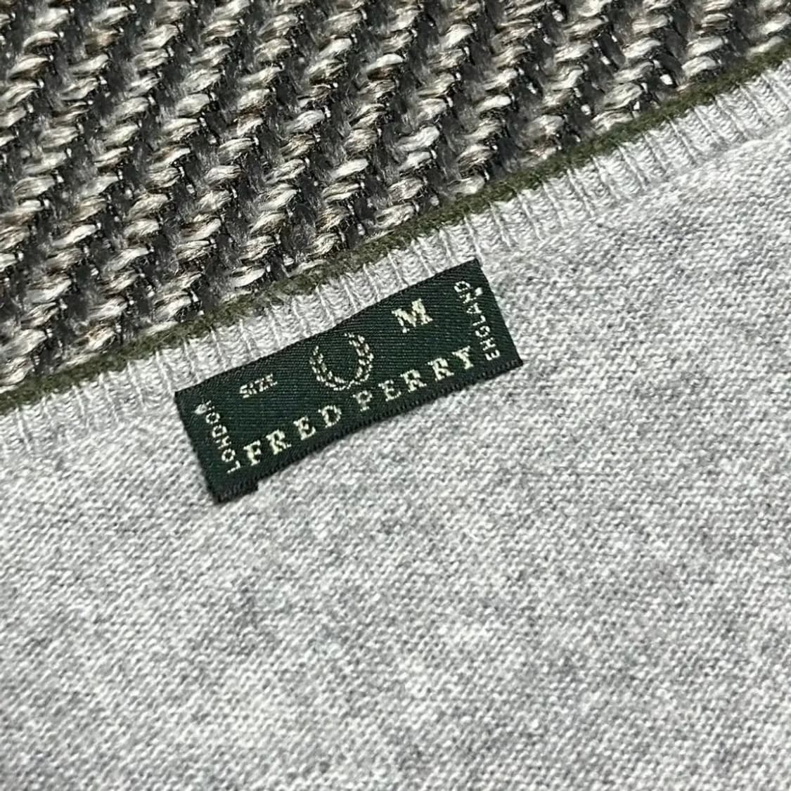 [M] Fred perry 프레드페리 캐시미어 블렌드 U넥 니트 상품이미지5