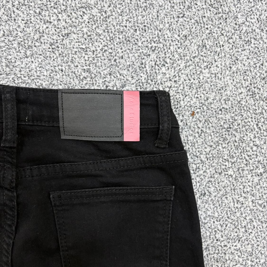 27 아크네스튜디오 블랙 흑청 데님 팬츠 0407J 상품이미지5