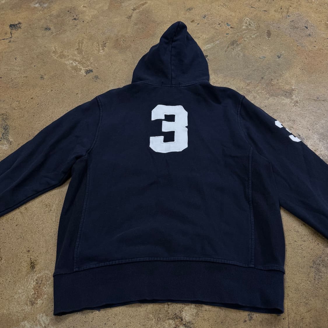 폴로 랄프로렌 빅포니 버튼 네이비 후드티 상품이미지5