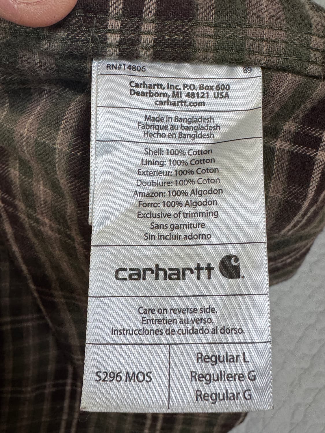 칼하트 자수 워크셔츠 /////워크자켓 디트로이트 산타페 더블니 상품이미지9