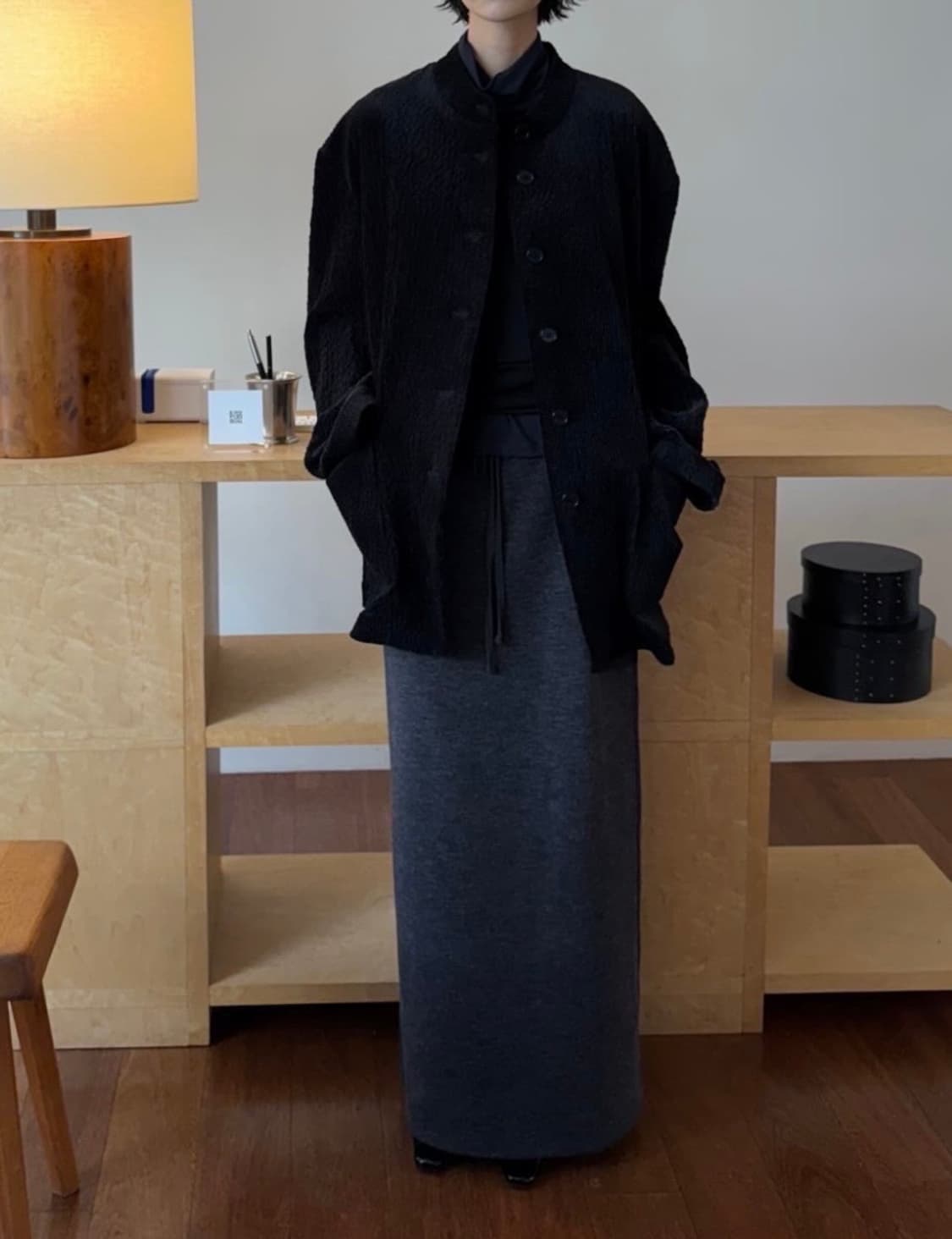 LFM Corduroy Over Jacket Black / 코듀로이 자켓 상품이미지3