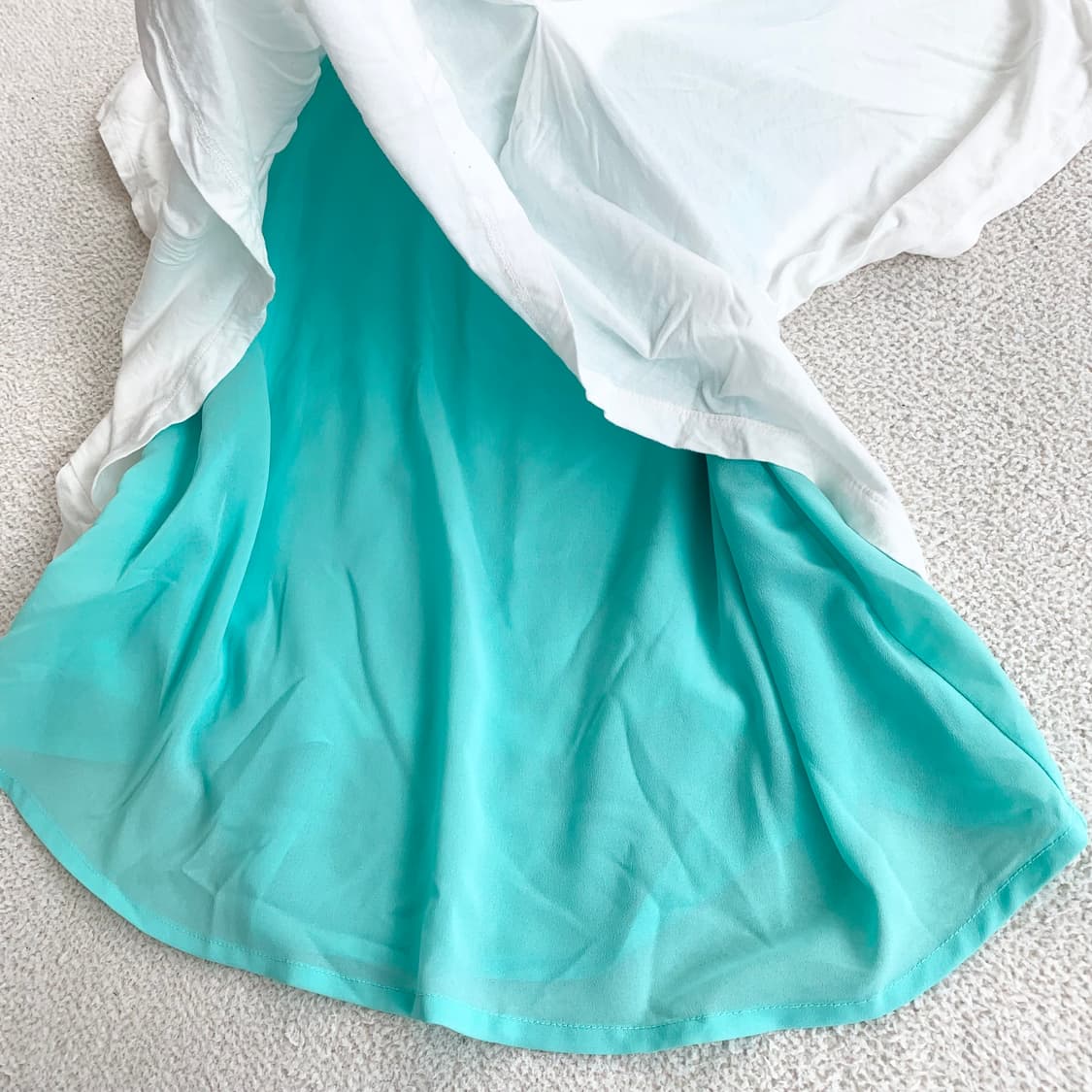 민트코어 ♥ 니혼진무드 레이어드 블라우스 상품이미지3