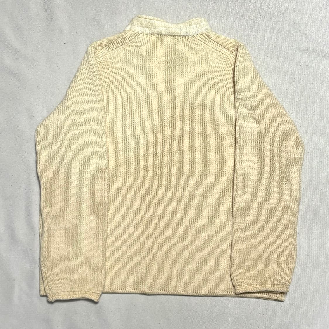 L 스톤아일랜드 여성용 아이보리 울 니트 상품이미지3