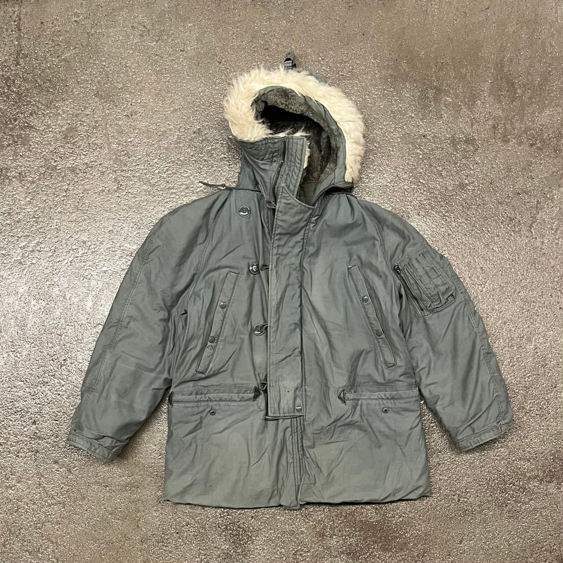 80s 오리지날 미군 N3B 파카 (105) 상품이미지1