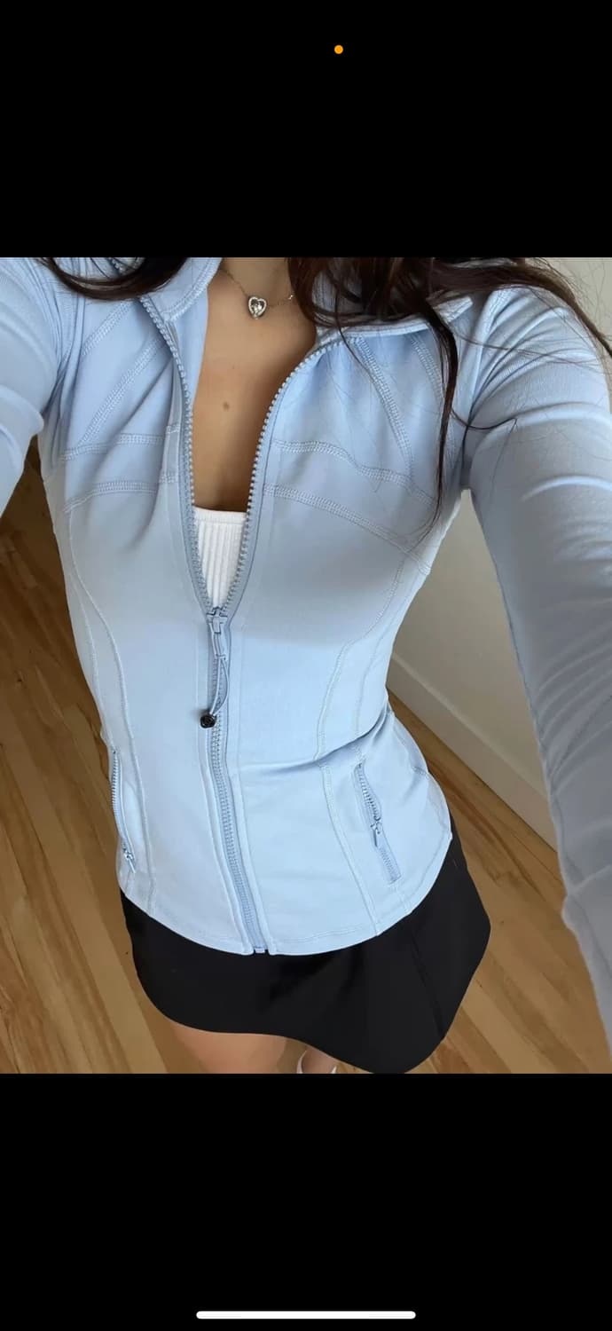 룰루레몬 디파인 자켓 luon 쉬어블루 상품이미지3