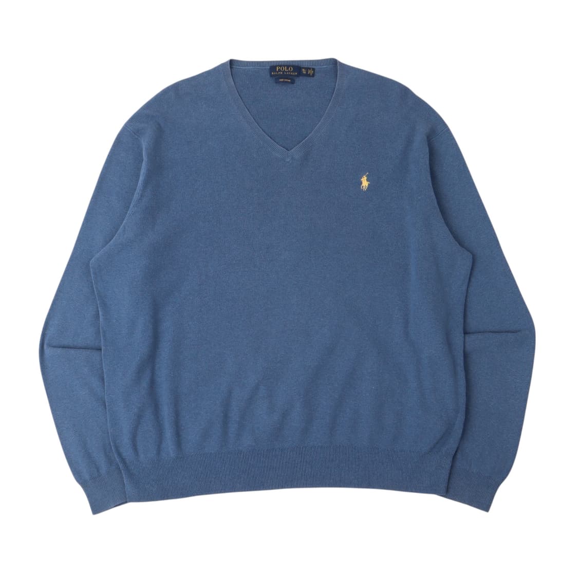 폴로 랄프로렌 다크블루 피마코튼 브이넥 니트 상품이미지1
