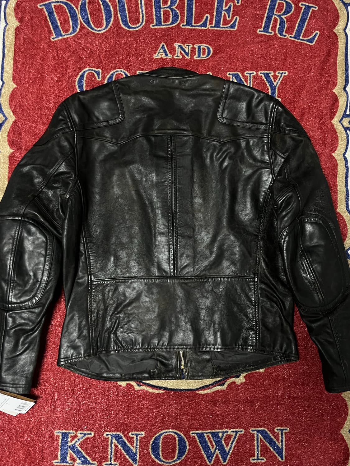 RRL 레더 모토 자켓  상품이미지3