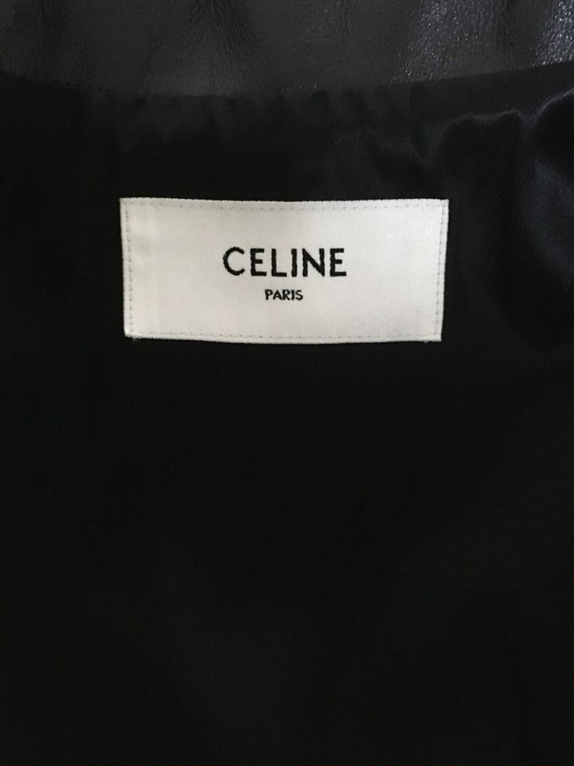 셀린느 클래식 바이커 레더 자켓 52사이즈 상품이미지3