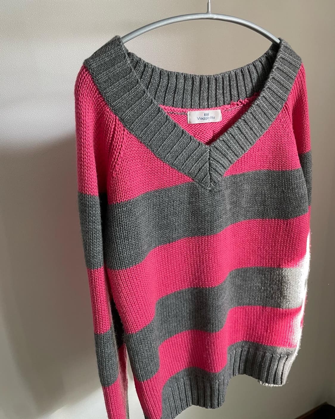 Stripe wool knit 상품이미지1