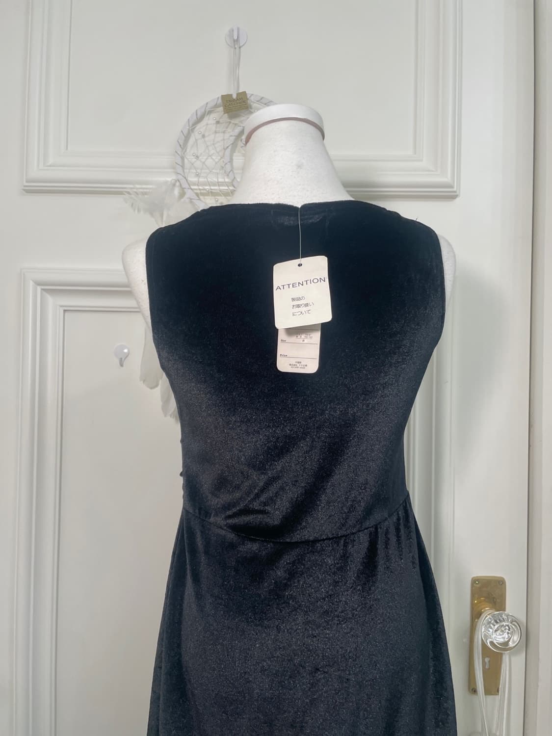 black velvet shirring pleats lovely opc 상품이미지4