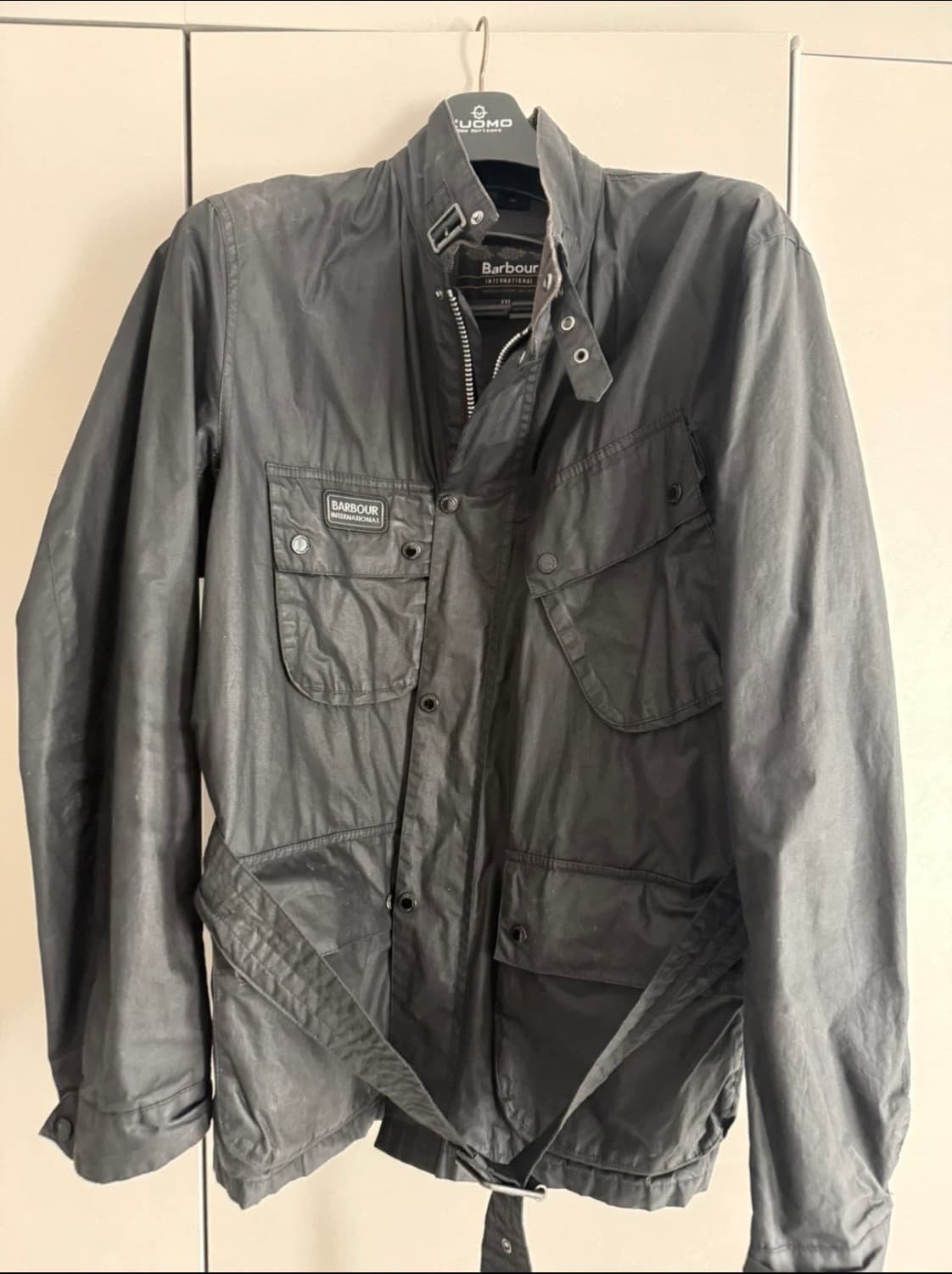바버 인터내셔널 블랙 자켓 XXL 상품이미지1