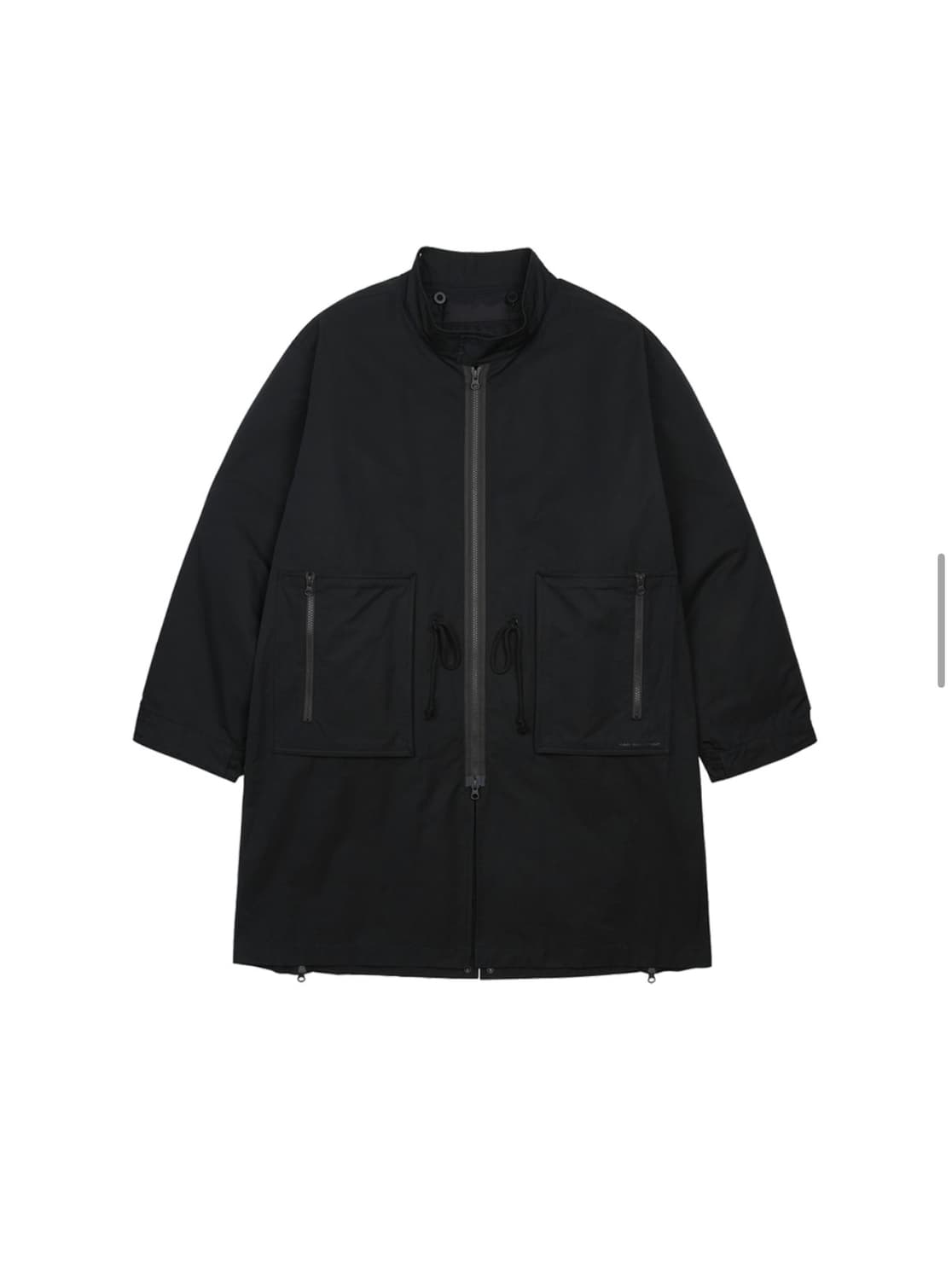 산산기어 지퍼 필드 파카 블랙 2사이즈 상품이미지3