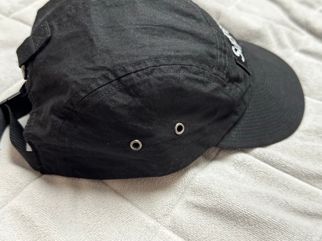 슈프림 워시드 치노 트윌 캠프캡 블랙 상품이미지5