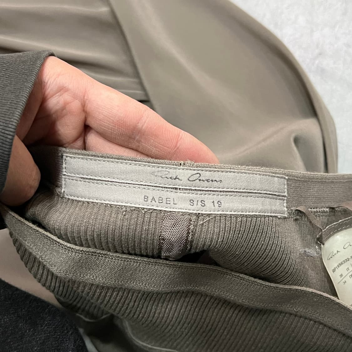  릭오웬스 스터드 롱스커트 y15593 상품이미지7