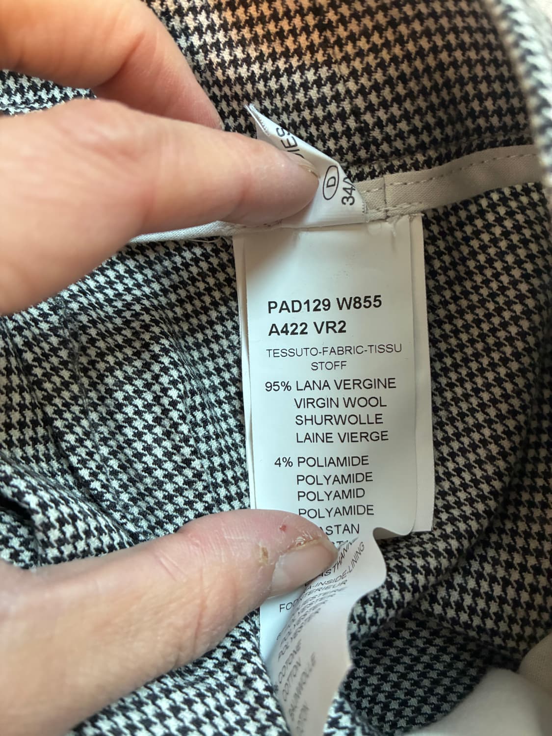 파비아나필리피 체크바지 Fabiana Filippi 상품이미지5