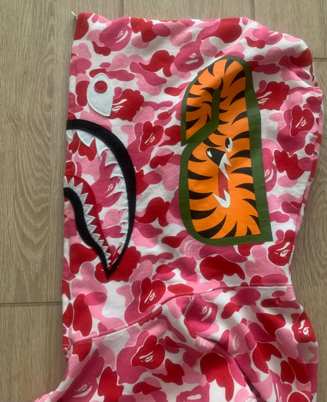 XL)베이프 abc camo shark hoodie 상품이미지4