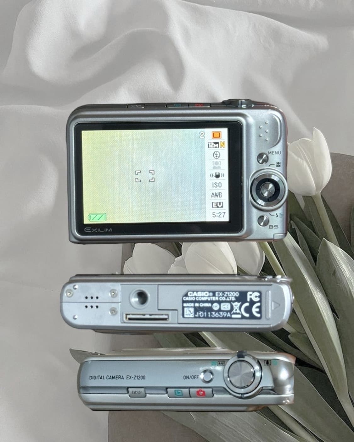 인기!) Casio 엑슬림 Z1200 디카 빈티지 캠코더/캐논 니콘 소니 상품이미지2