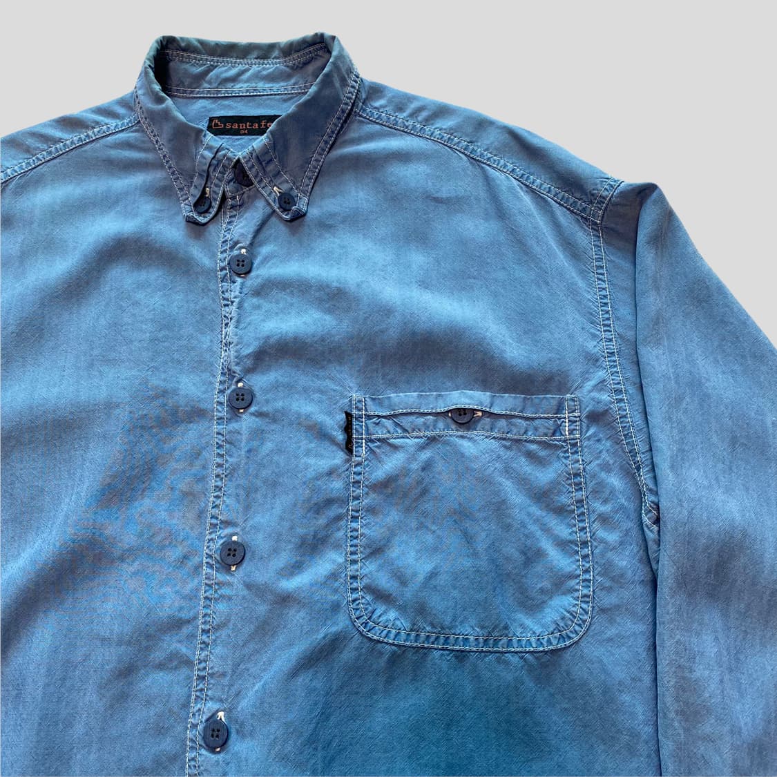 (4)santafe 산타페 텐셀 인디고셔츠 상품이미지3