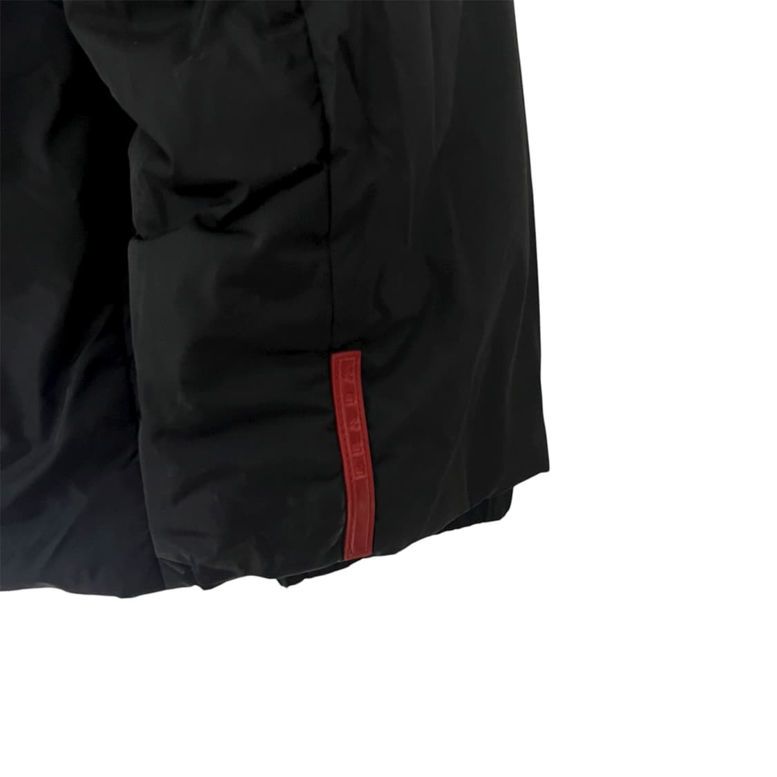 [XL] prada sports 프라다 스포츠 다운 자켓 블랙 패딩 상품이미지4