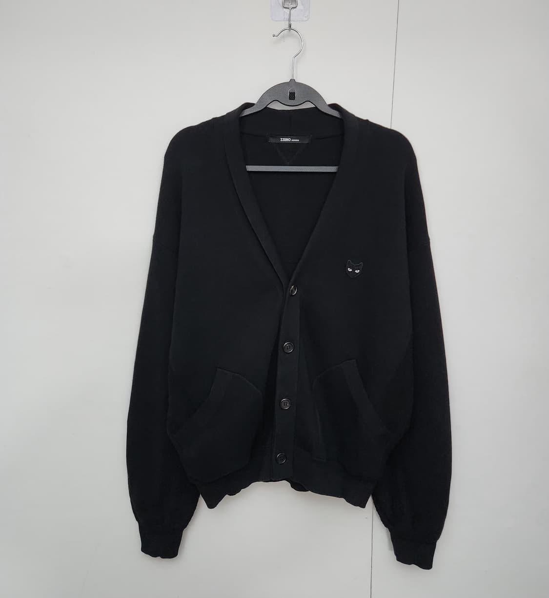 지제로송지오 100 브이넥가디건 니트가디건 상품이미지1