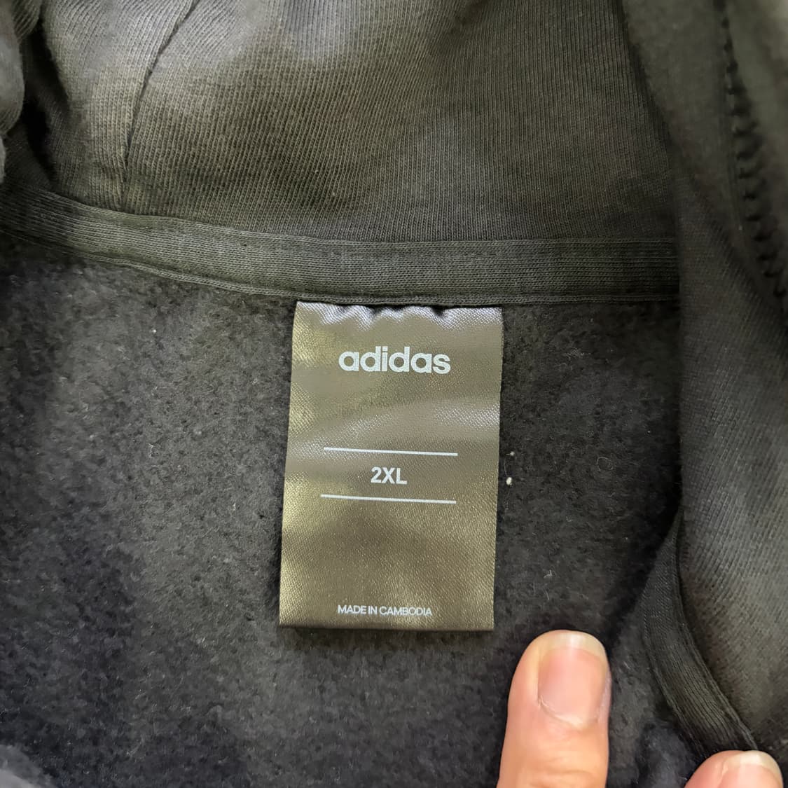 2XL 아디다스 후드 집업 0618D1 상품이미지3