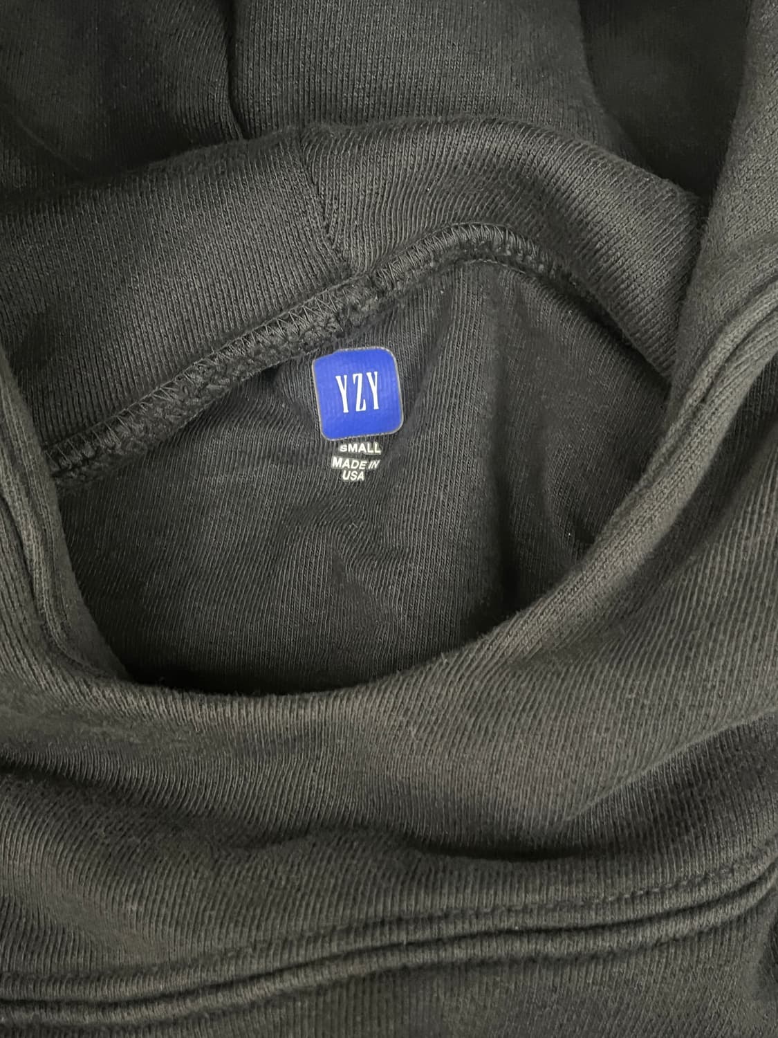 이지갭 X 발렌시아가 도브 후드 워시드 블랙 S 상품이미지3