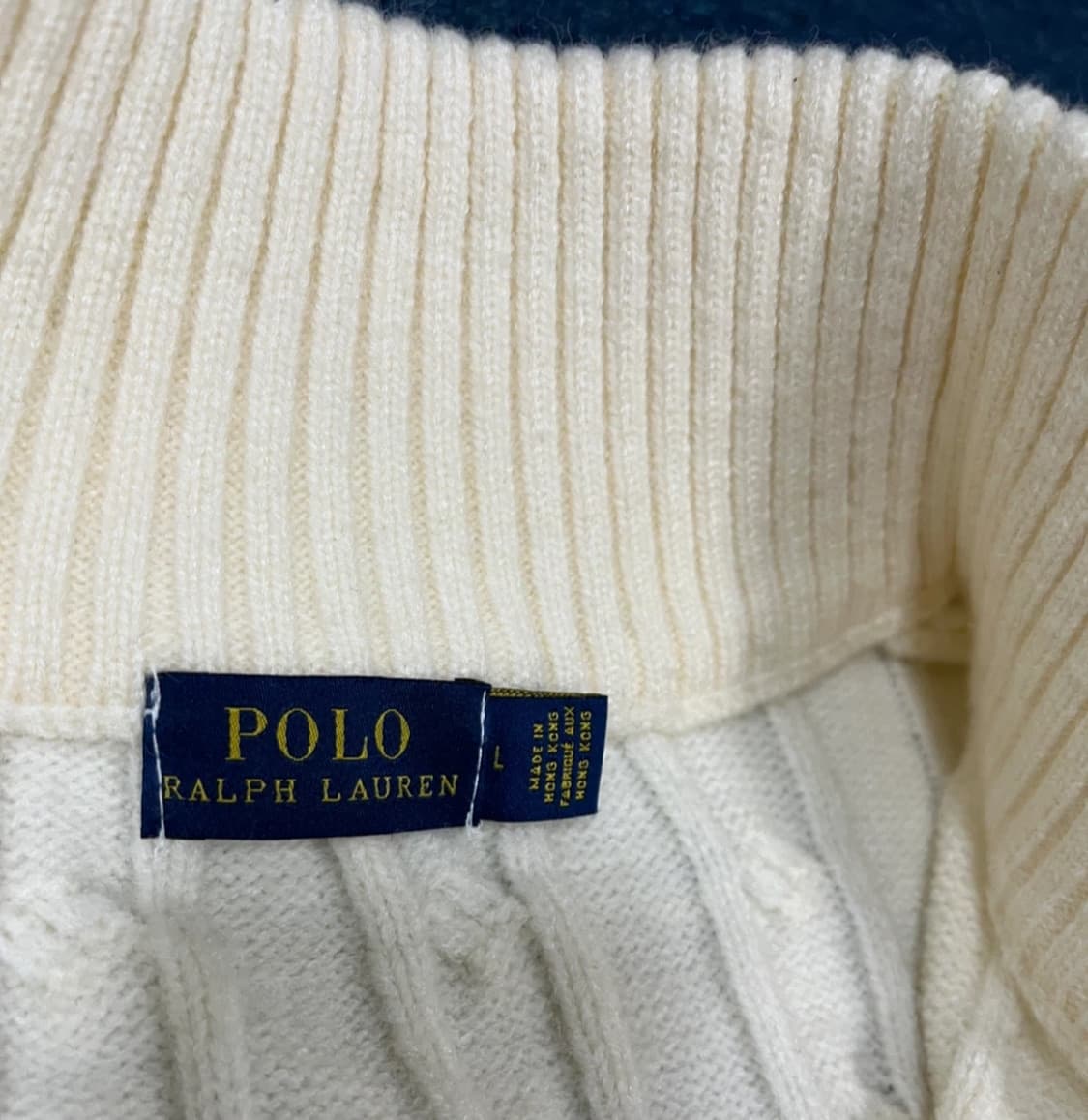 폴로 니트집업 L 상품이미지3