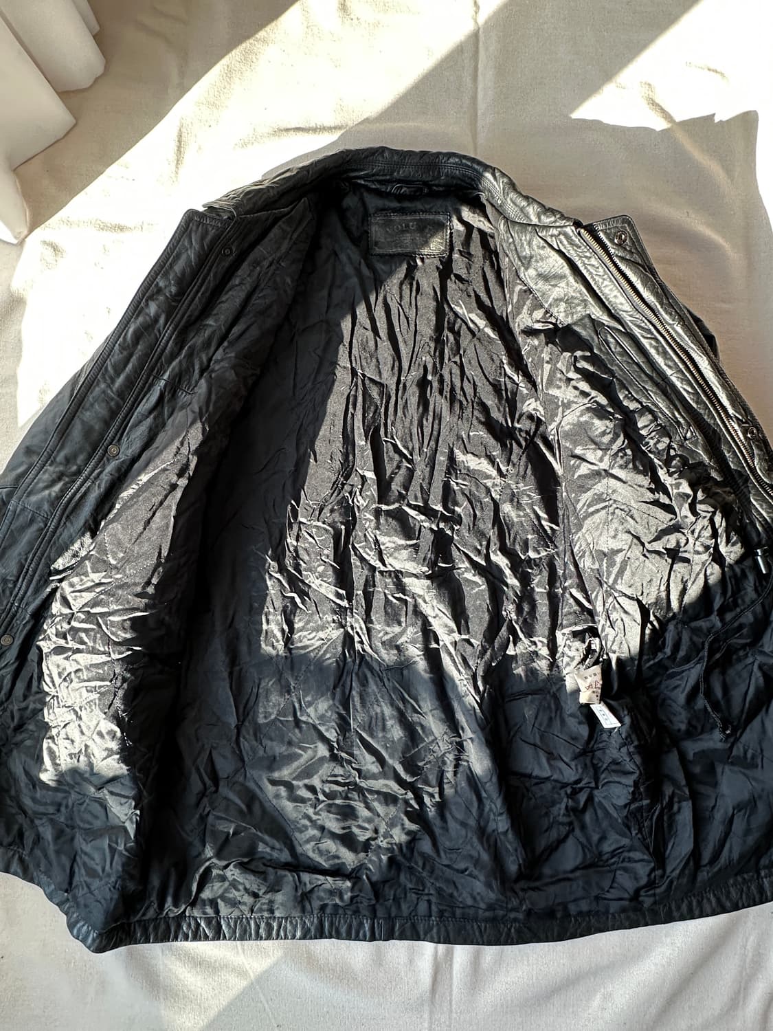 JPN 90s 소가죽 레더 자켓 L 상품이미지7